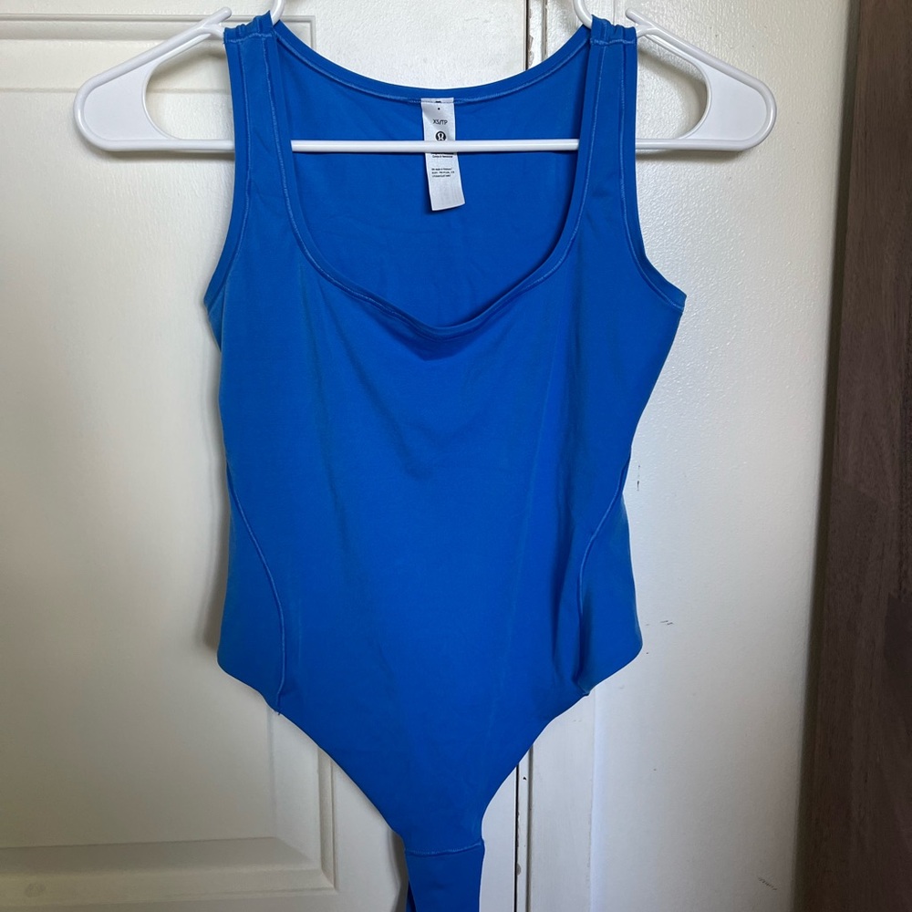 Lululemon Wundermost Ultra Soft Nulu Square Neck Sleeveless Bodysuit